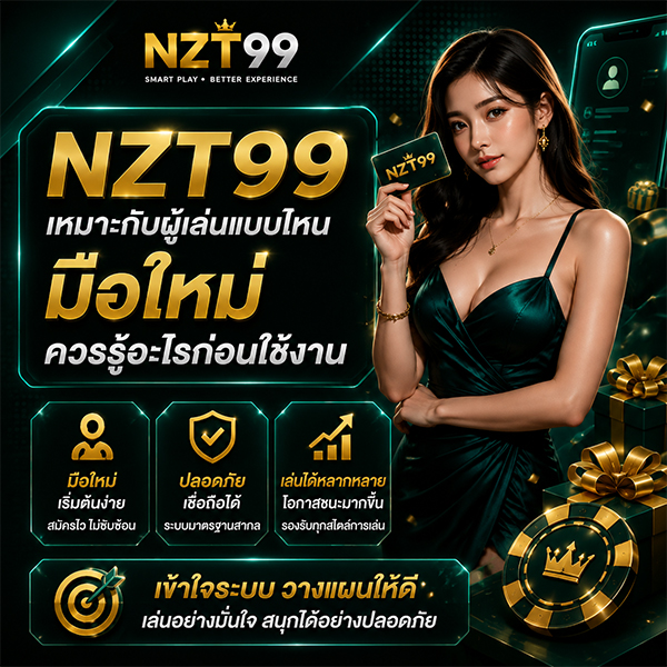 NZT99 เหมาะกับผู้เล่นแบบไหน มือใหม่ควรรู้อะไรก่อนใช้งาน